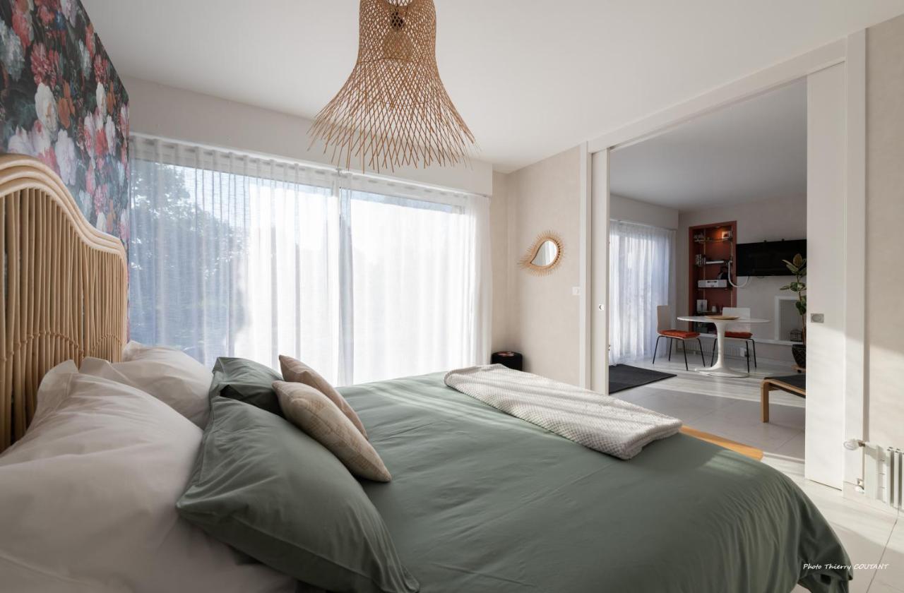 Agape, Elegant T2, 4 Etoiles, Plage Et Gr34 3Km, Centre Ville 750M Fouesnant Eksteriør bilde