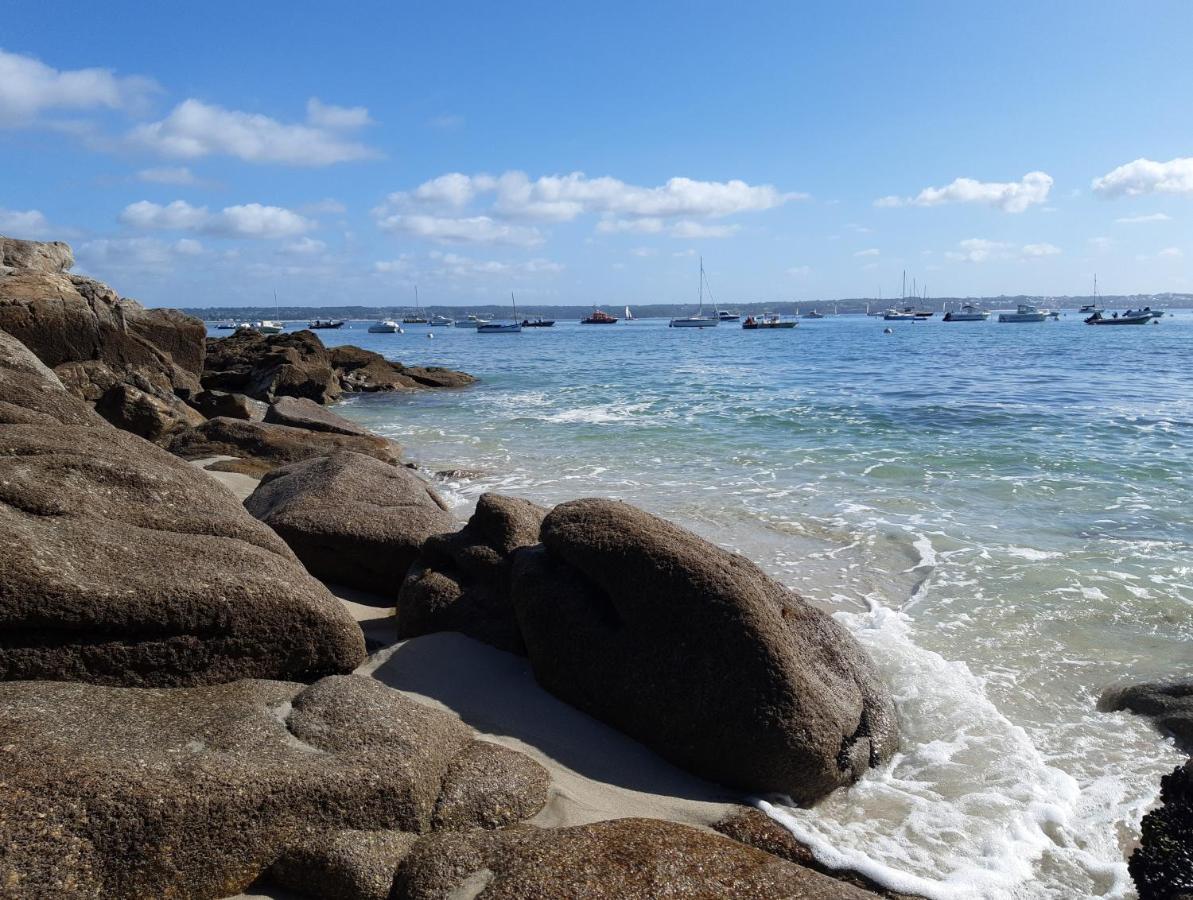Agape, Elegant T2, 4 Etoiles, Plage Et Gr34 3Km, Centre Ville 750M Fouesnant Eksteriør bilde