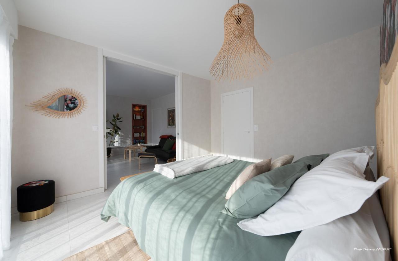 Agape, Elegant T2, 4 Etoiles, Plage Et Gr34 3Km, Centre Ville 750M Fouesnant Eksteriør bilde